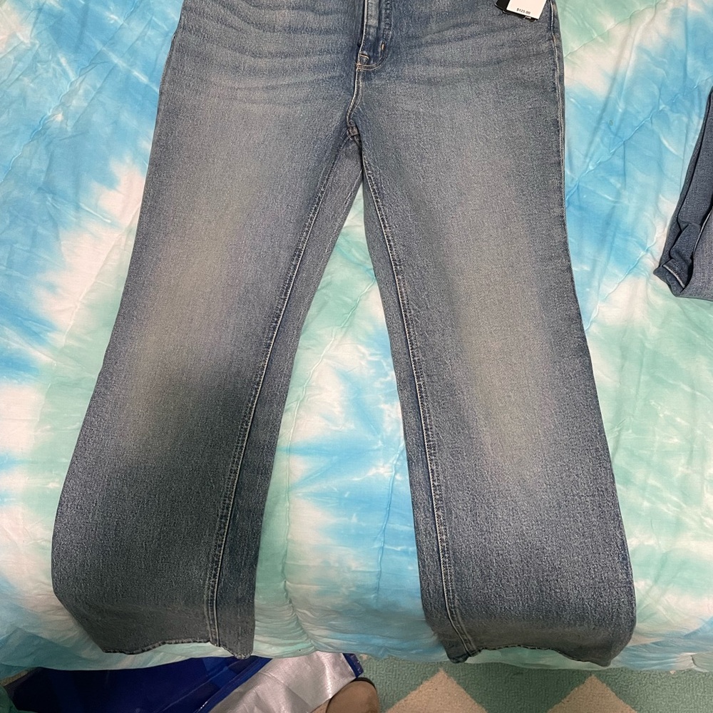 Ralph Lauren High Rise Boot Leg Classic Blue Women's Jeans size 8 32’ length
